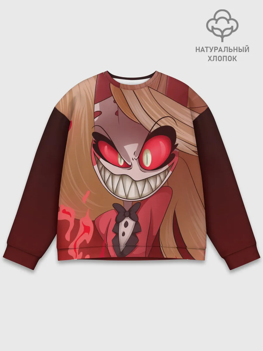 Мужской свитшот базовый / Hazbin Hotel