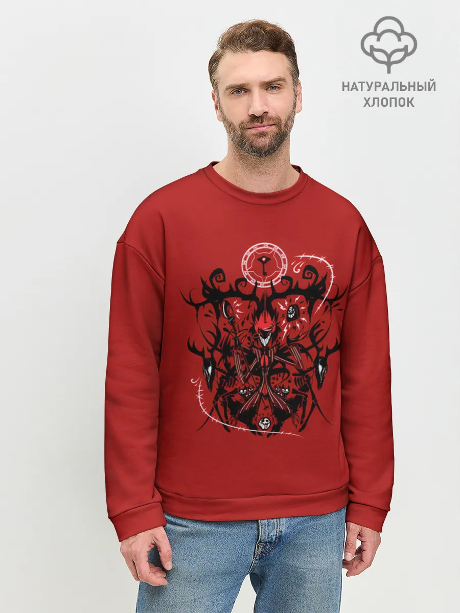 Мужской свитшот базовый / Отель Хазбин