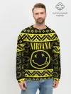 Мужской свитшот базовый / НОВОГОДНЯЯ NIRVANA