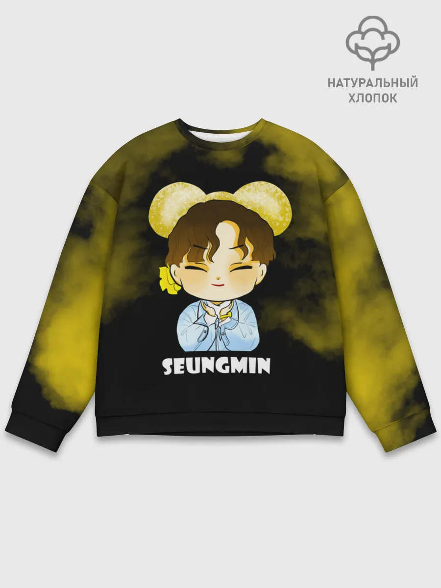 Мужской свитшот базовый / Seungmin