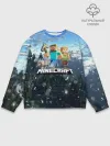 Мужской свитшот базовый / Minecraft / Майнкрафт