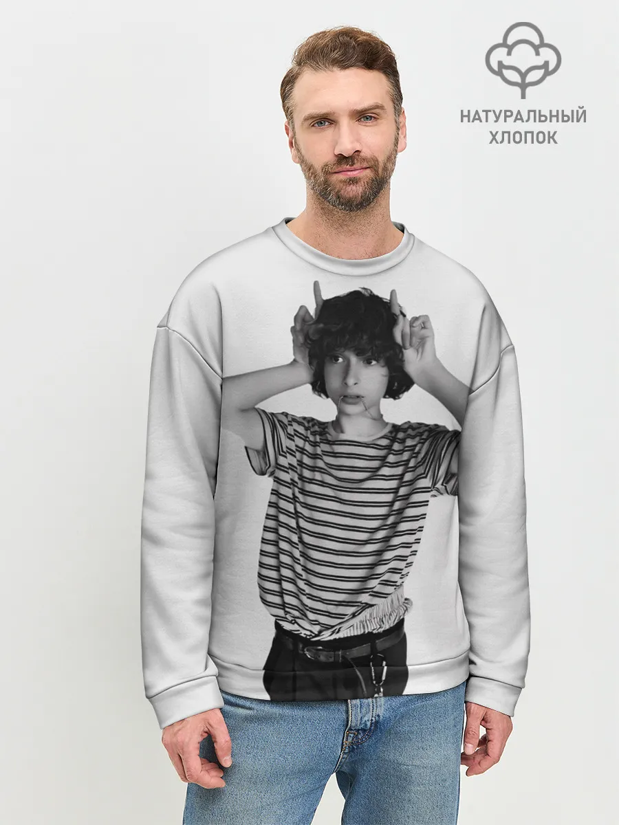 Мужской свитшот базовый / finn wolfhard