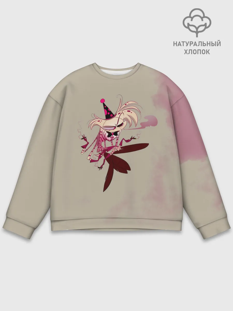 Мужской свитшот базовый / Hazbin Hotel