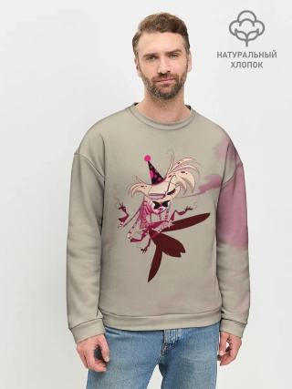 Мужской свитшот базовый / Hazbin Hotel