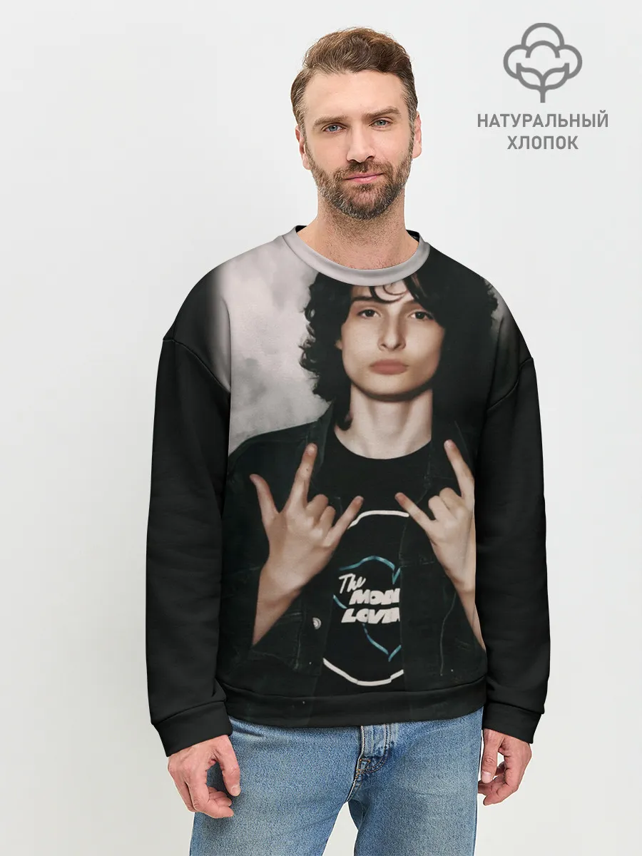 Мужской свитшот базовый / finn wolfhard