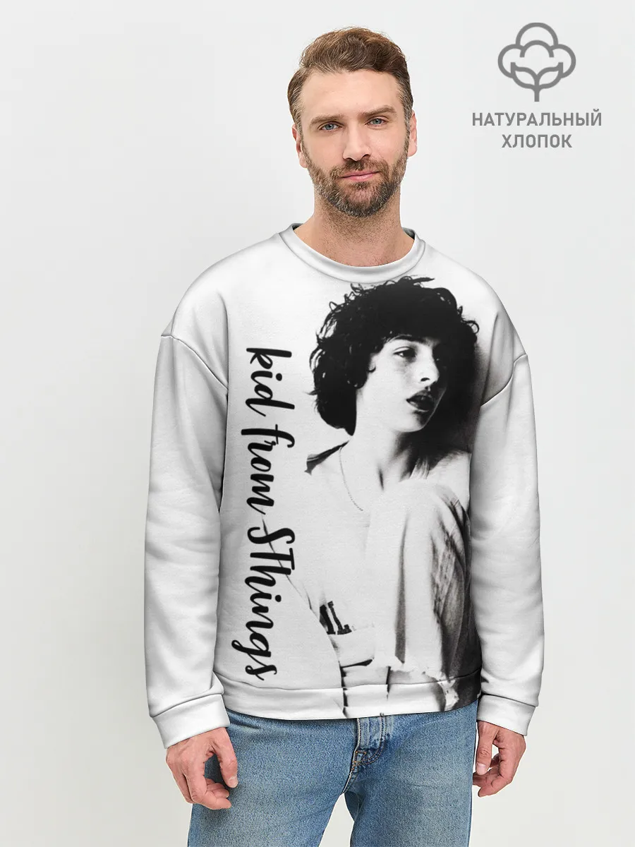 Мужской свитшот базовый / Финн Вулфард