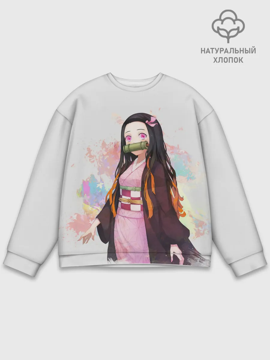 Мужской свитшот базовый / Nezuko Kamado