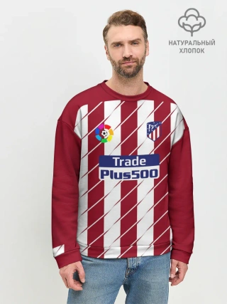 Мужской свитшот базовый / Альваро Мората Атлетико