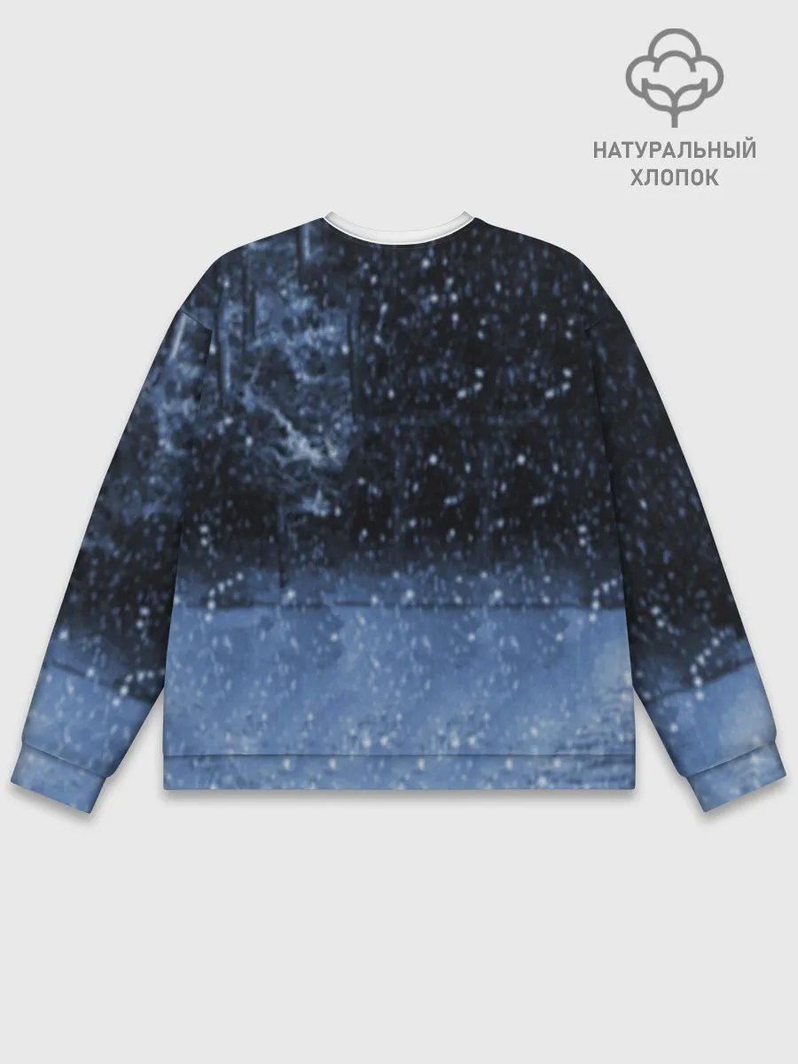 Мужской свитшот базовый / Snow Bunny Girl