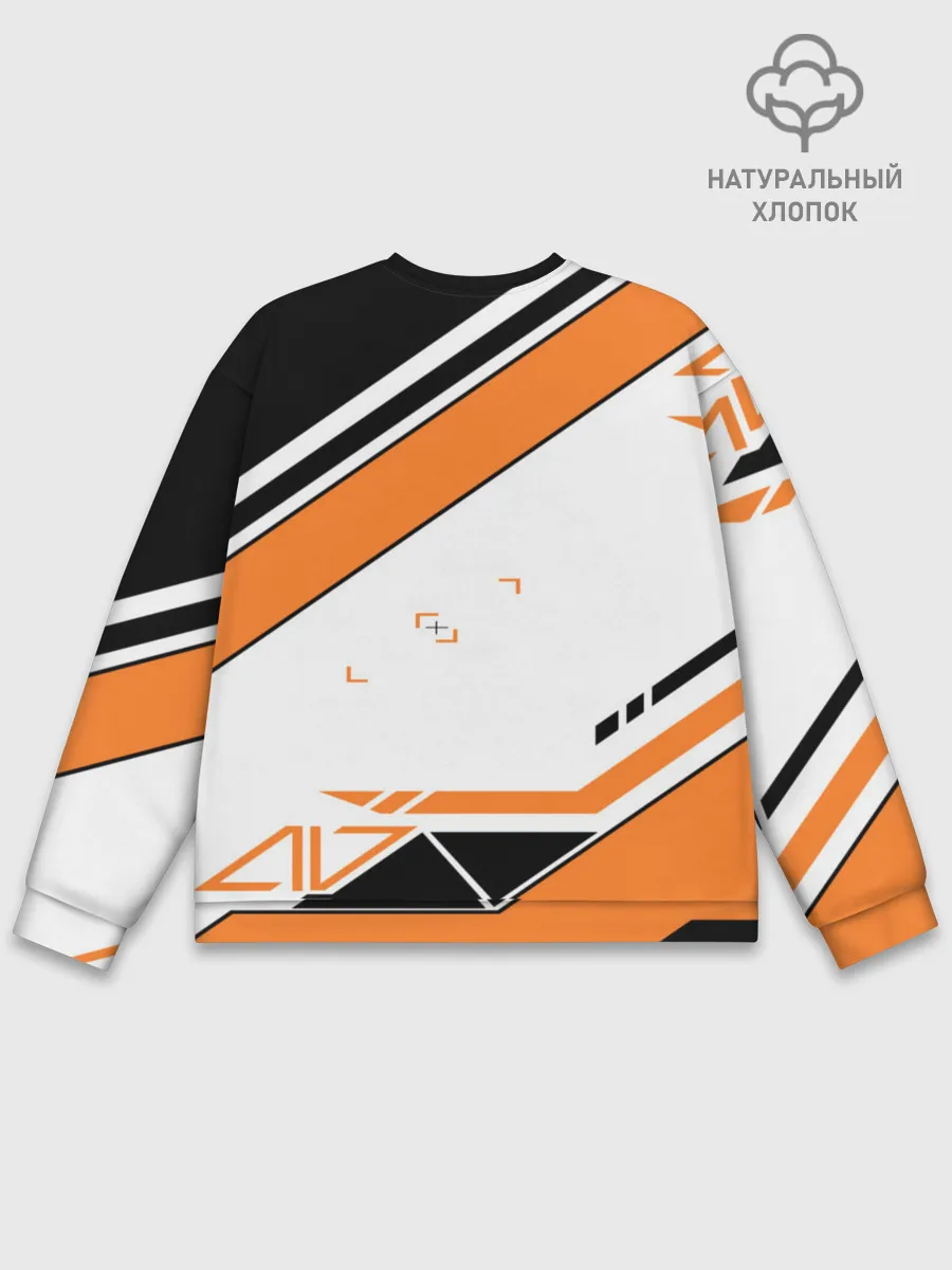 Мужской свитшот базовый / Cs Go Asiimov Style #2