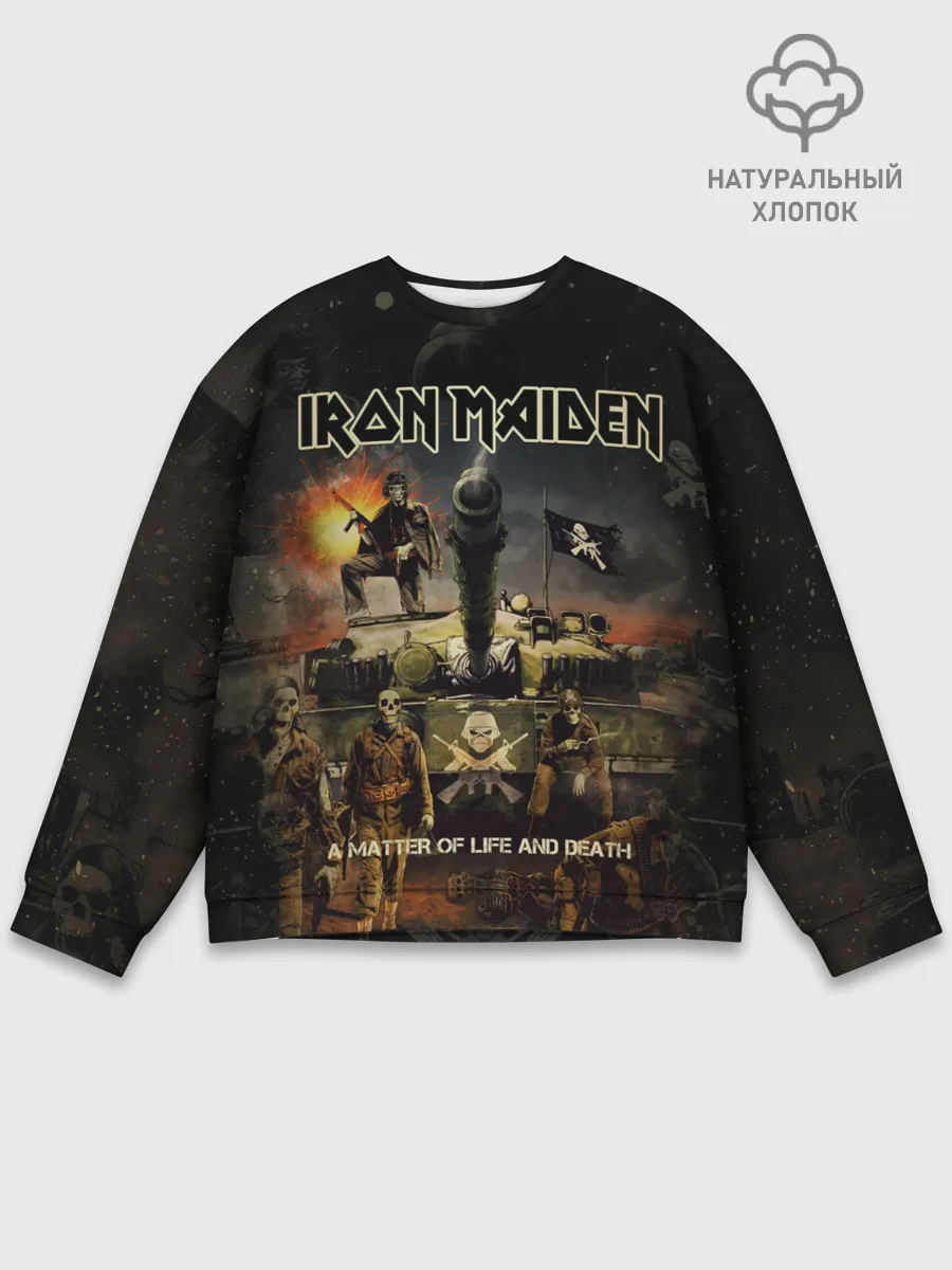 Мужской свитшот базовый / Iron Maiden