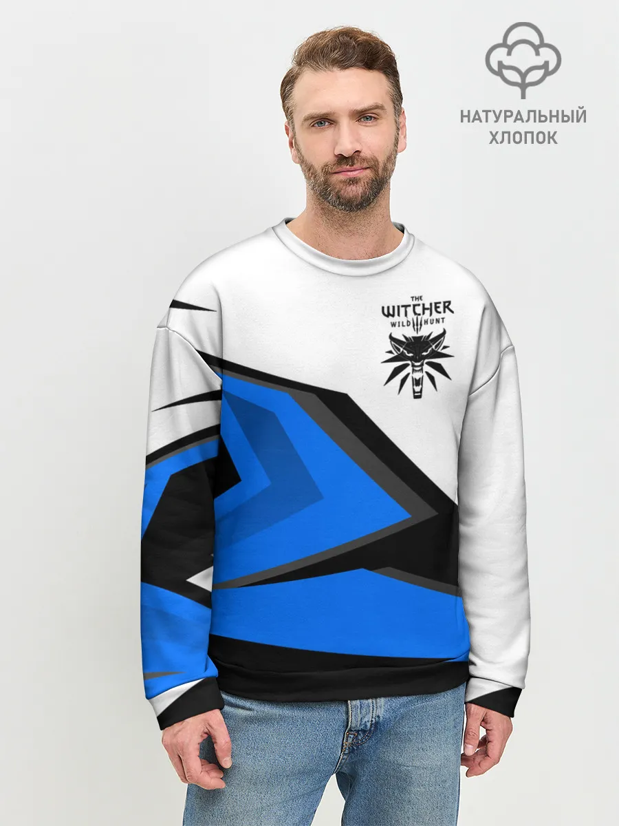 Мужской свитшот базовый / Ведьмак 3: Дикая Охота