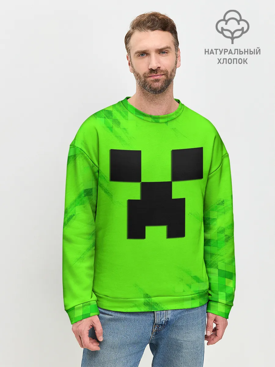 Мужской свитшот базовый / MINECRAFT