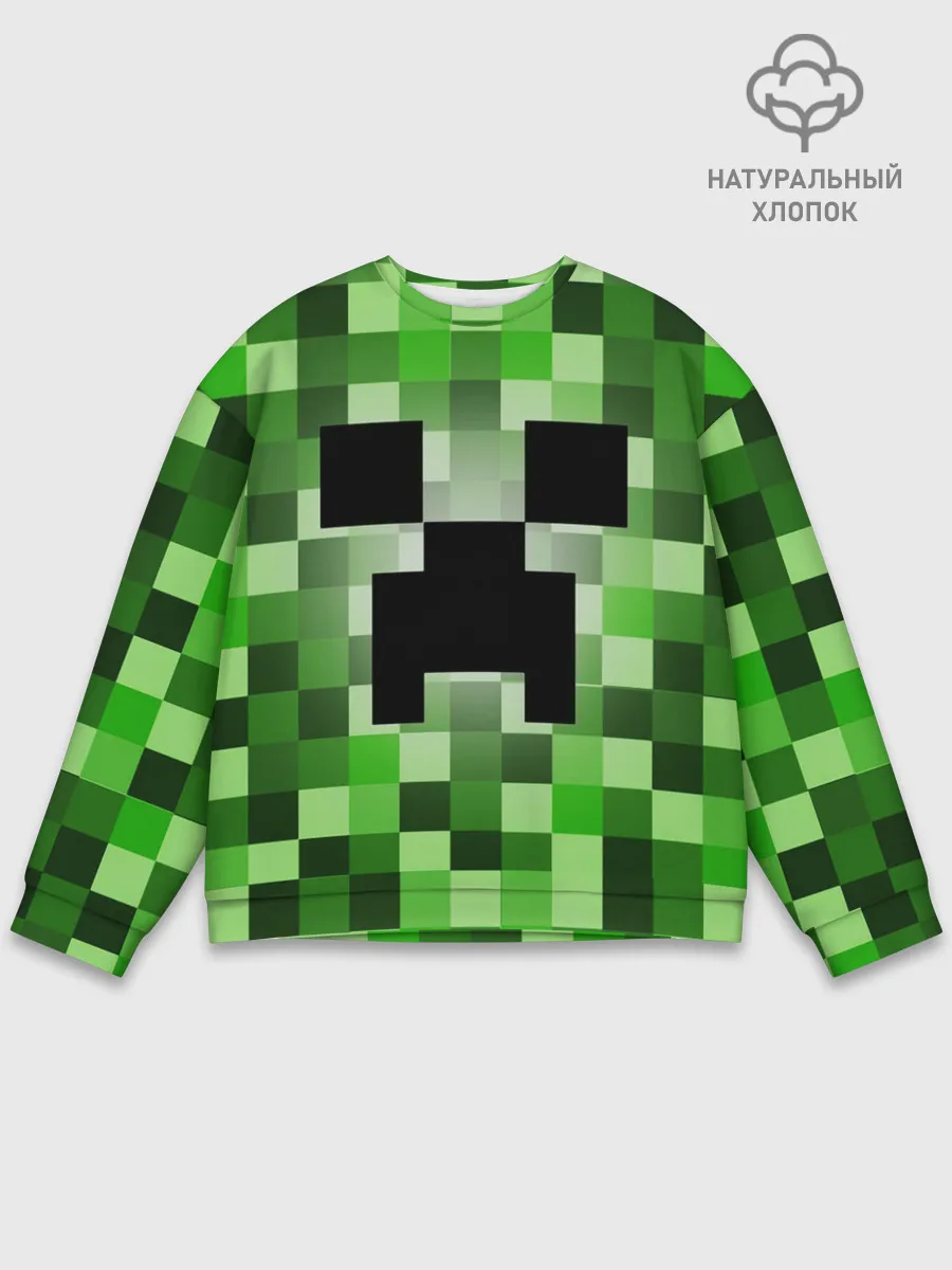 Мужской свитшот базовый / MINECRAFT