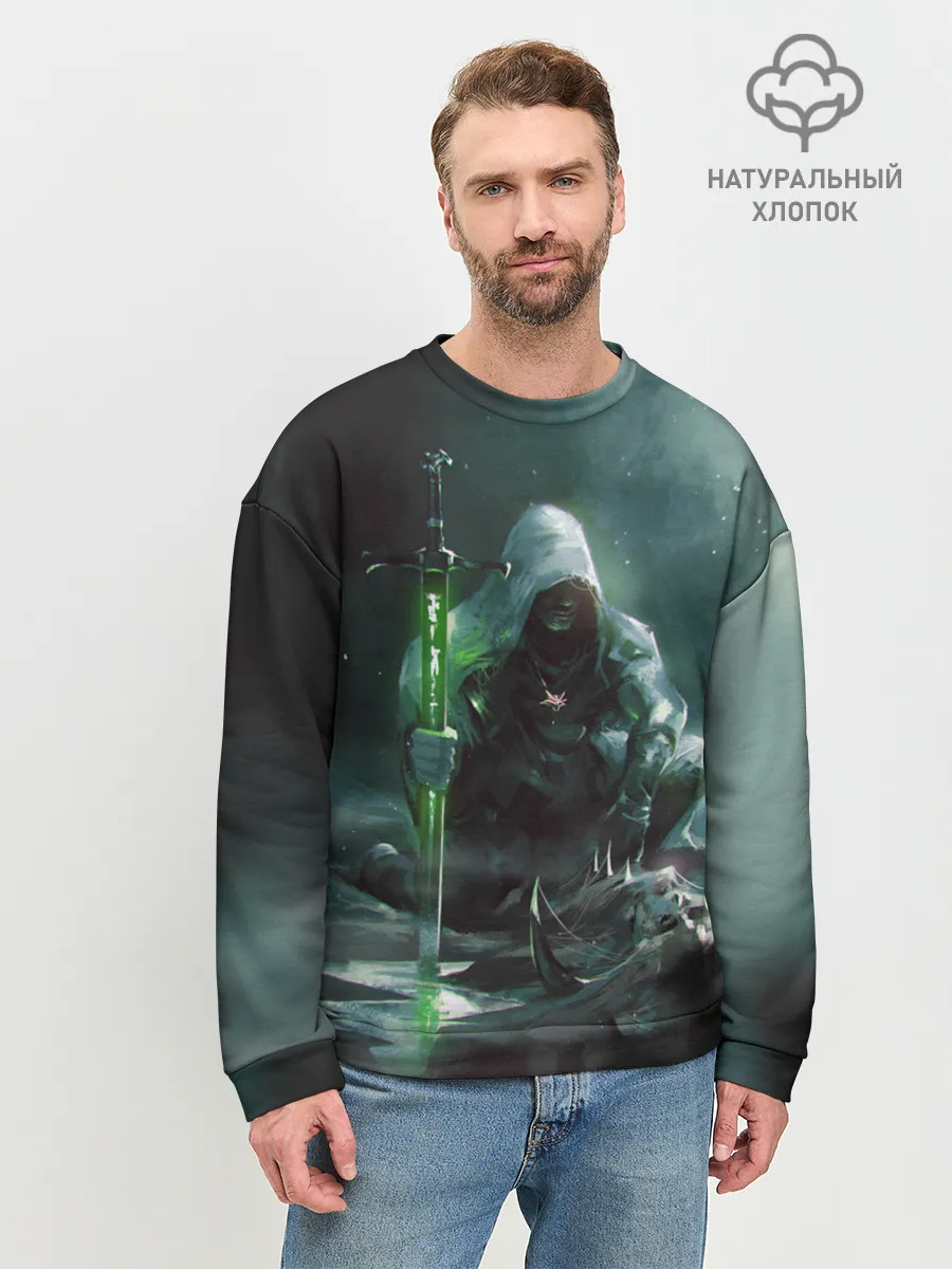 Мужской свитшот базовый / ВЕДЬМАК