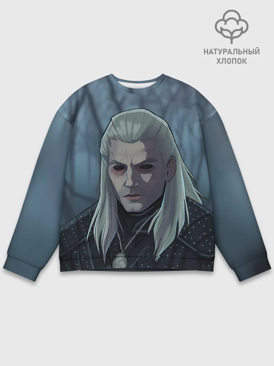 Мужской свитшот базовый / НЕТФЛИКС ВЕДЬМАК