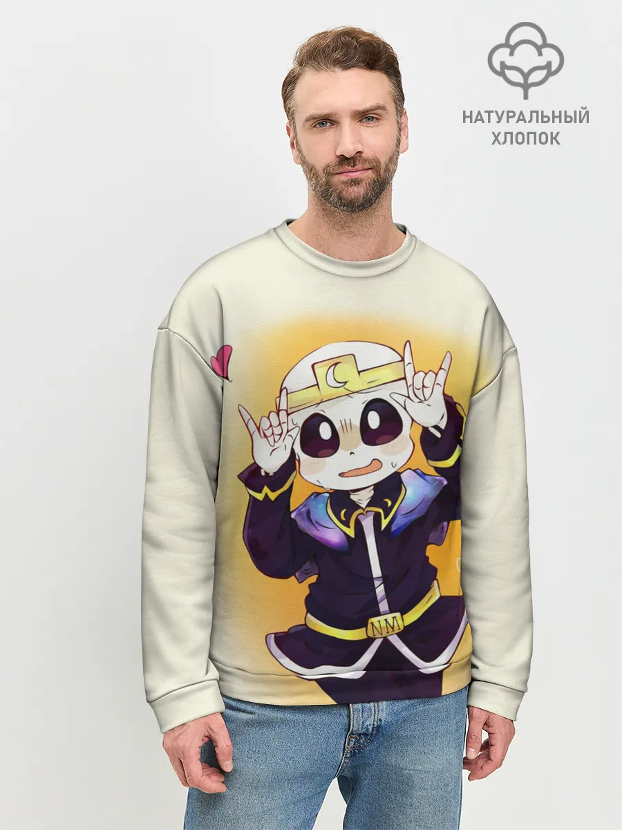 Мужской свитшот базовый / Undertale