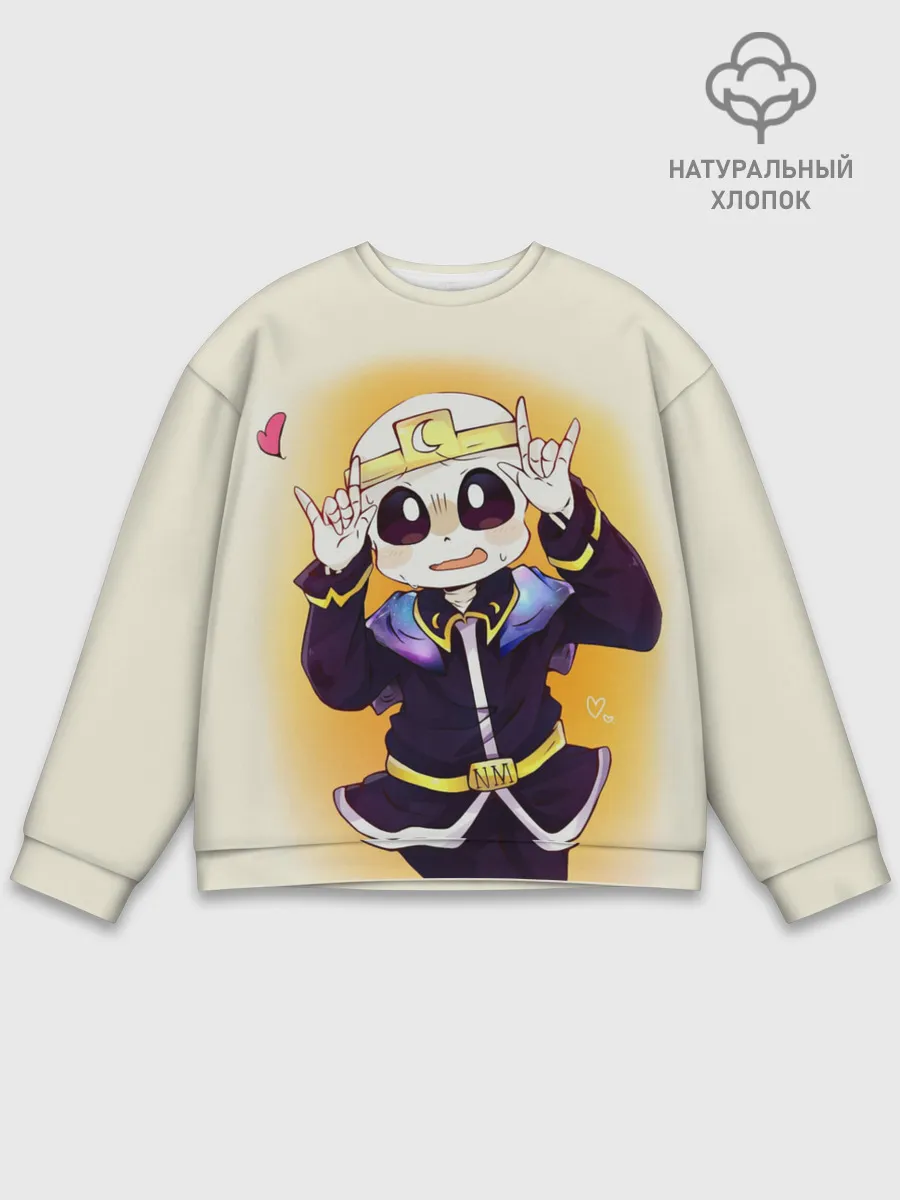 Мужской свитшот базовый / Undertale