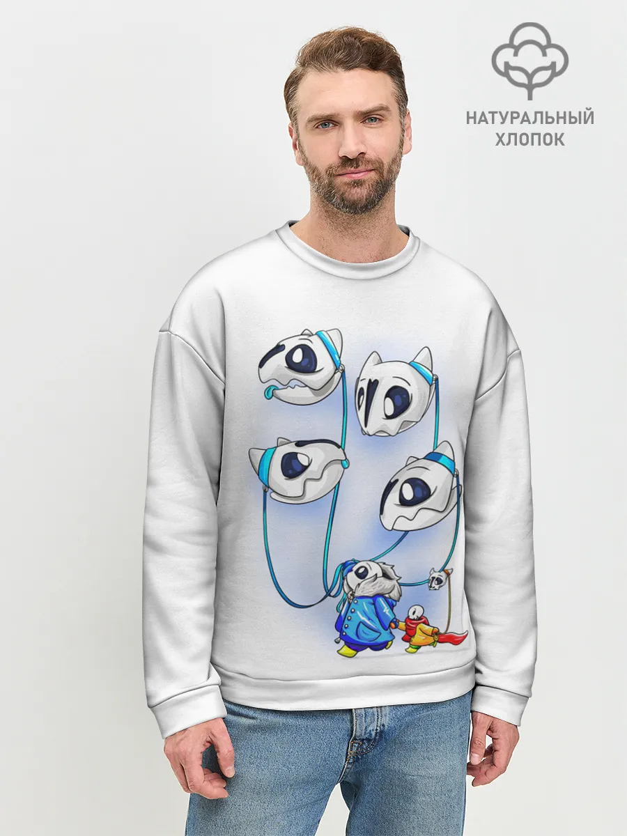 Мужской свитшот базовый / UNDERTALE