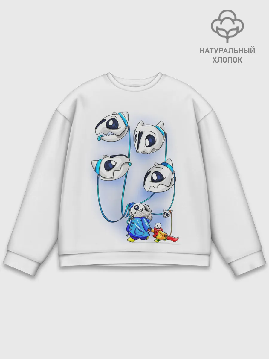 Мужской свитшот базовый / UNDERTALE