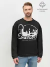 Мужской свитшот базовый / Sherlock