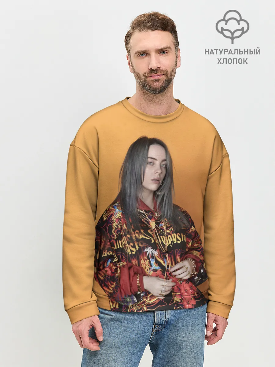 Мужской свитшот базовый / Билли Айлиш