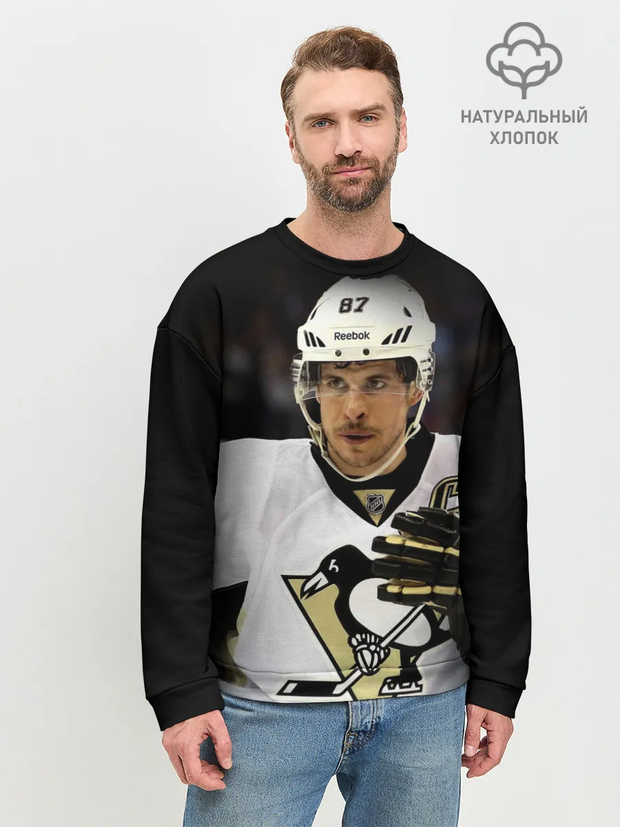 Мужской свитшот базовый / Сидни Кросби