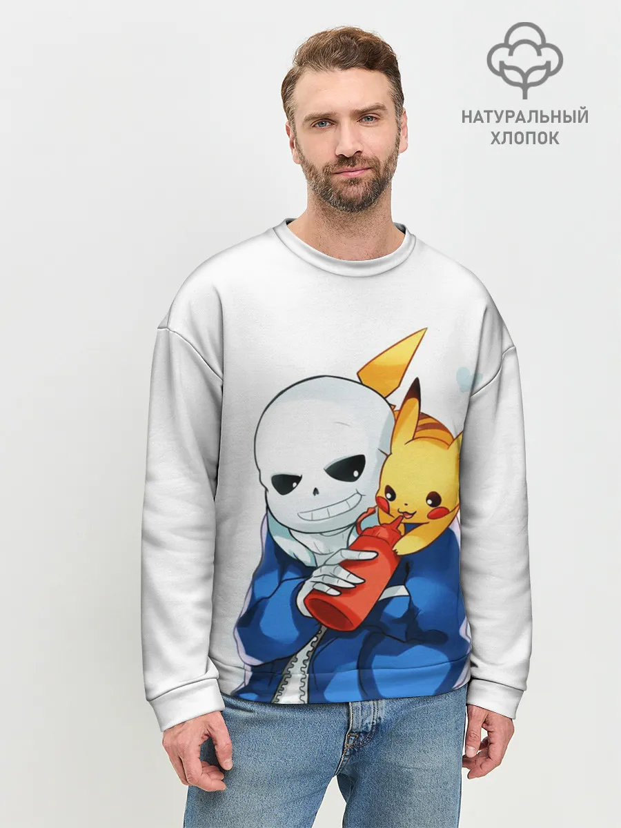 Мужской свитшот базовый / UNDERTALE