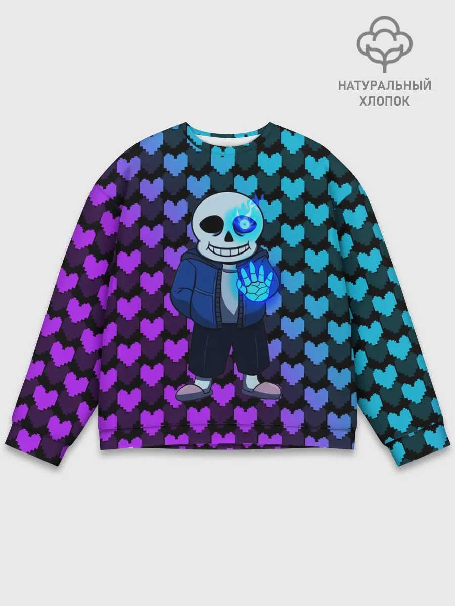 Мужской свитшот базовый / UNDERTALE