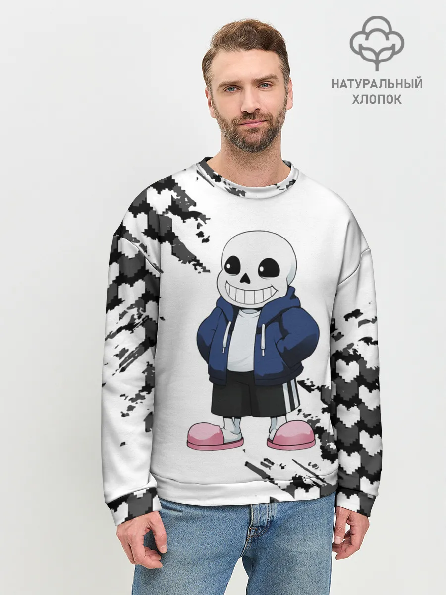 Мужской свитшот базовый / UNDERTALE