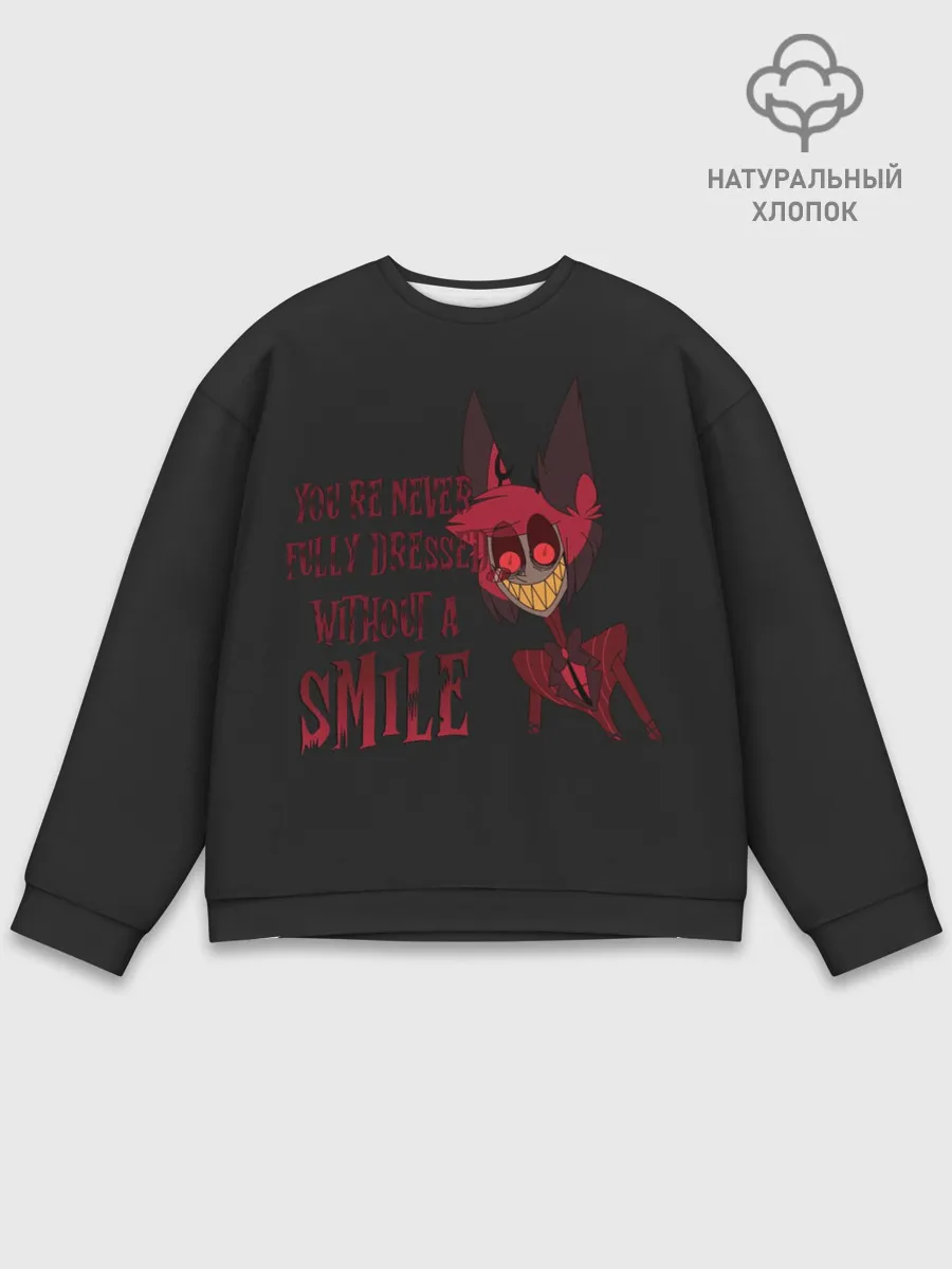 Мужской свитшот базовый / Hazbin Hotel