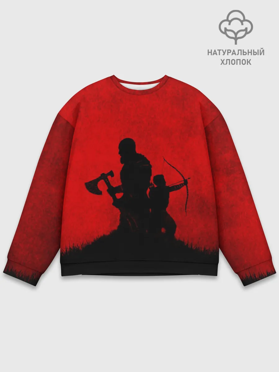 Мужской свитшот базовый / God of War