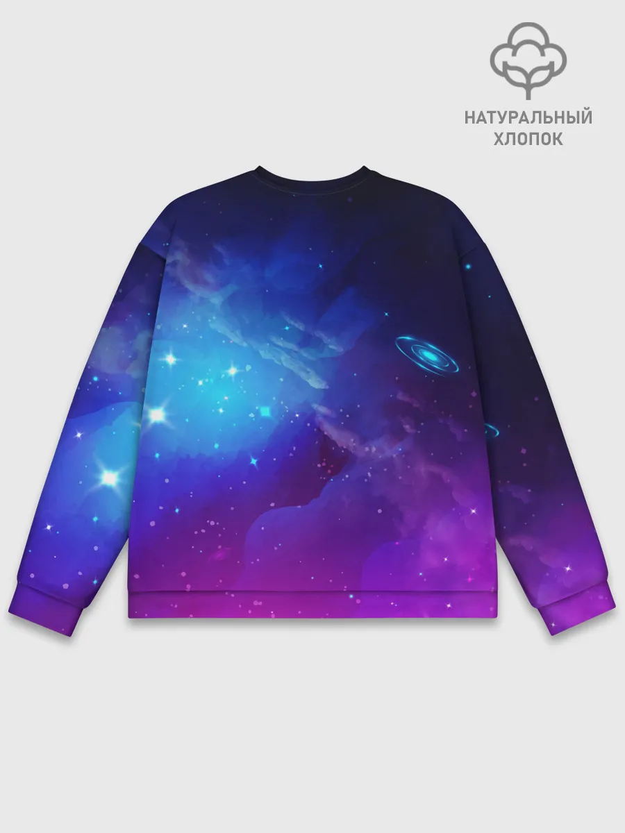 Мужской свитшот базовый / Woman yelling at a cat