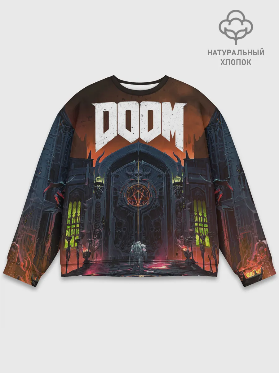 Мужской свитшот базовый / DOOM - Hellgate