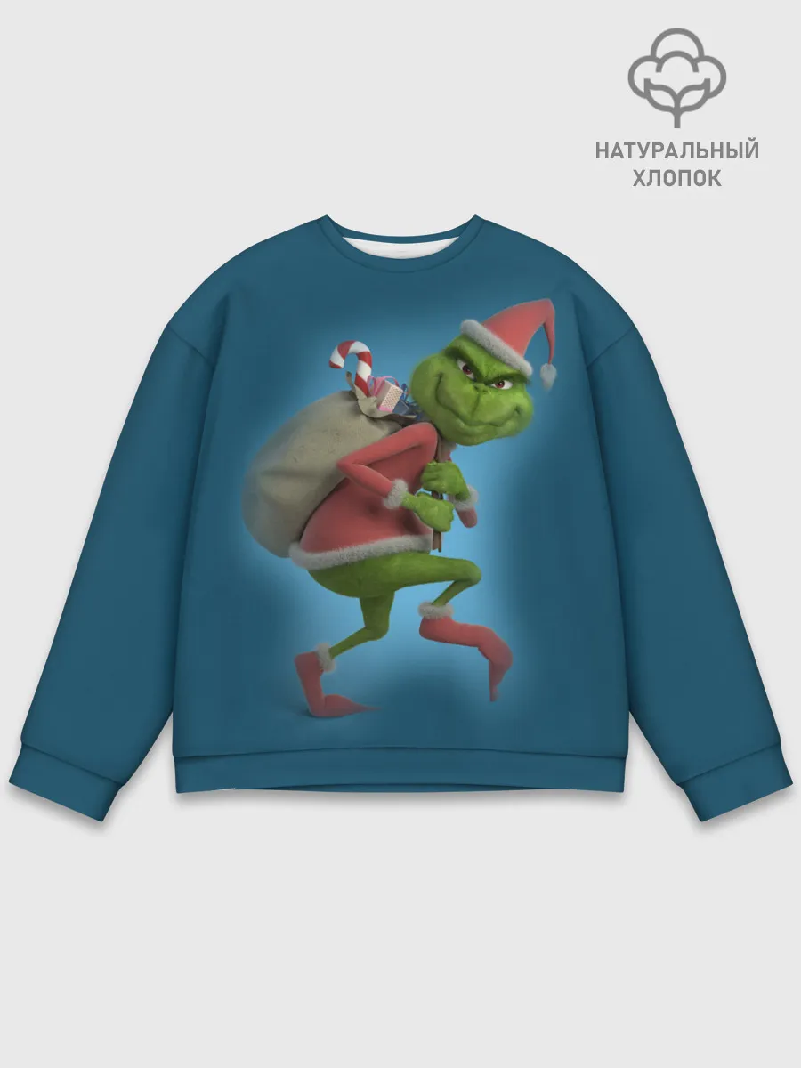 Мужской свитшот базовый / Гринч