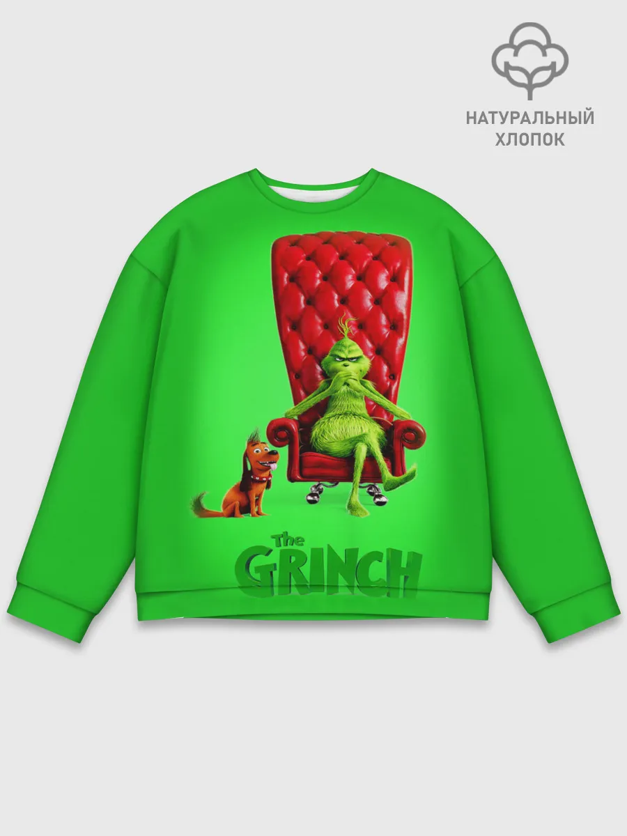 Мужской свитшот базовый / The Grinch