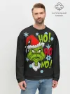 Мужской свитшот базовый / Grinch Face No! No! No!