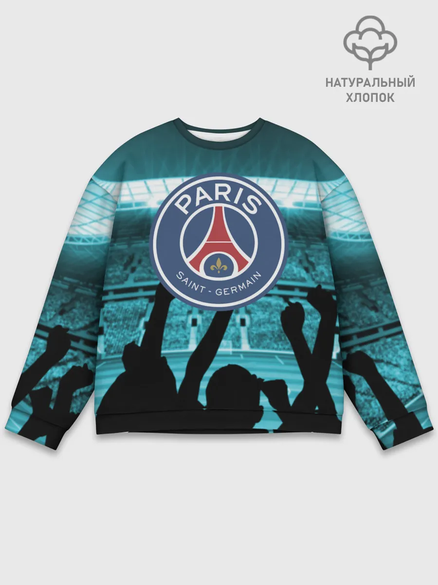 Мужской свитшот базовый / Пари Сен Жермен