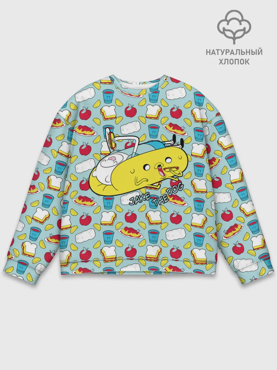 Мужской свитшот базовый / Jake the Dog