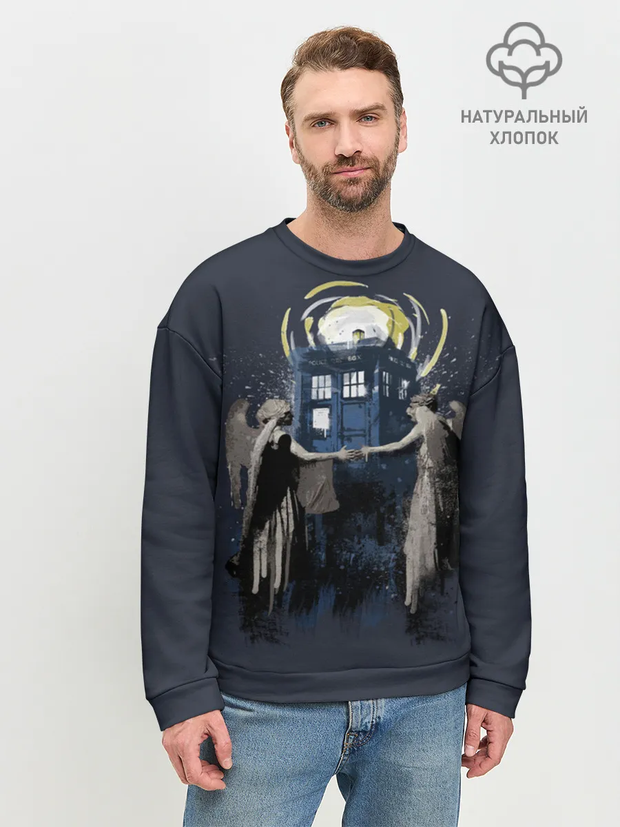 Мужской свитшот базовый / Doctor Who