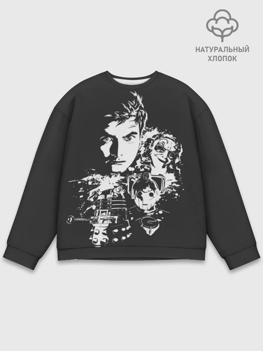 Мужской свитшот базовый / Doctor Who