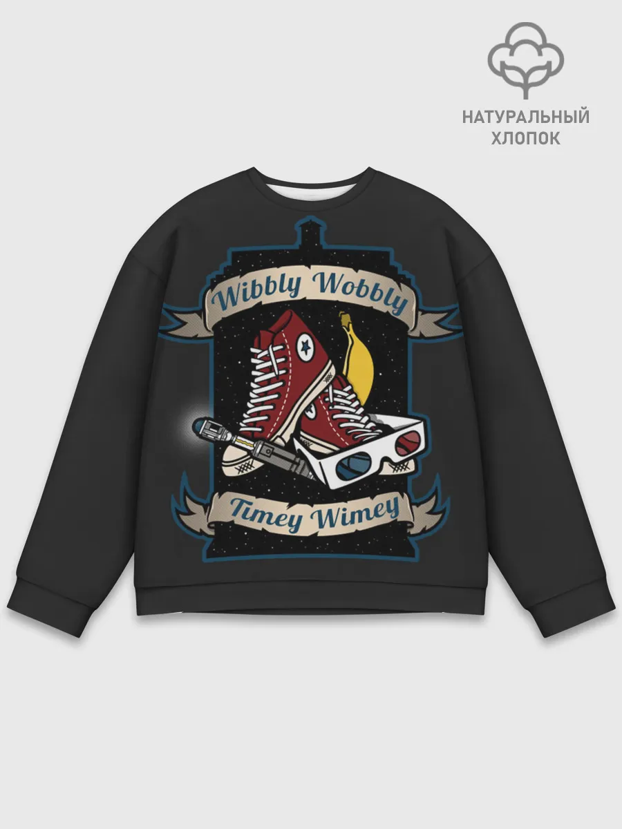 Мужской свитшот базовый / Doctor Who