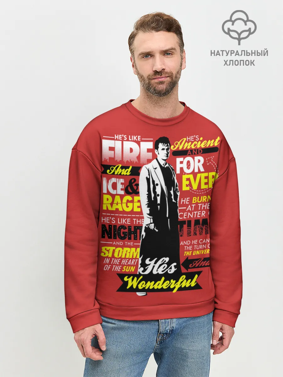 Мужской свитшот базовый / Doctor Who