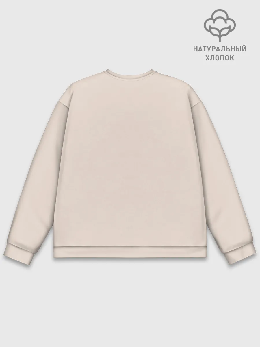 Мужской свитшот базовый / ОТЕЛЬ ХАЗБИН ПЕРСОНАЖИ