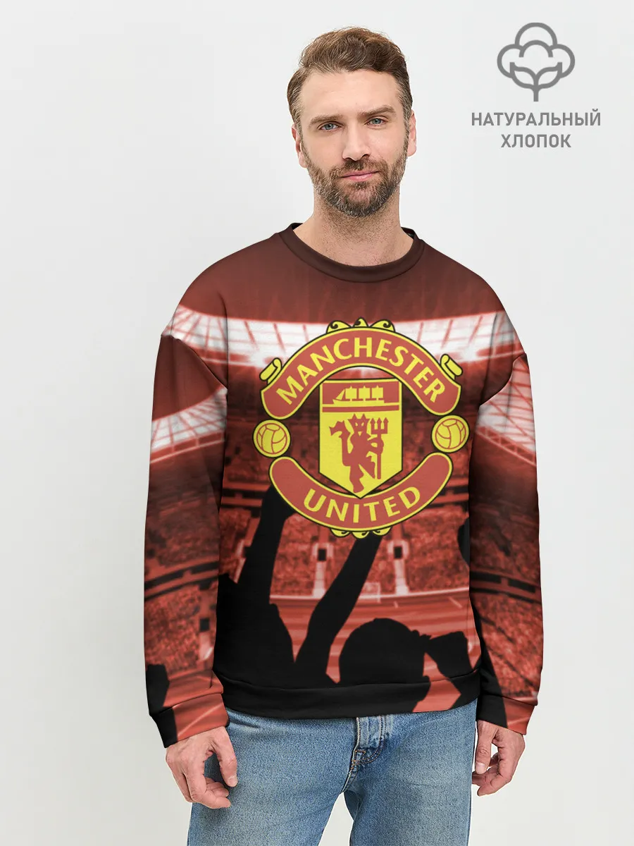 Мужской свитшот базовый / Manchester United