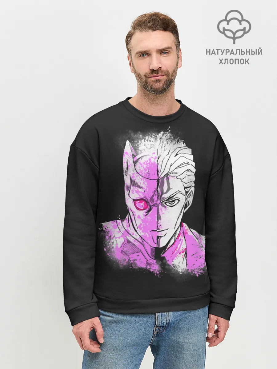 Мужской свитшот базовый / Kira & Killer Queen