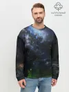 Мужской свитшот базовый / Космос