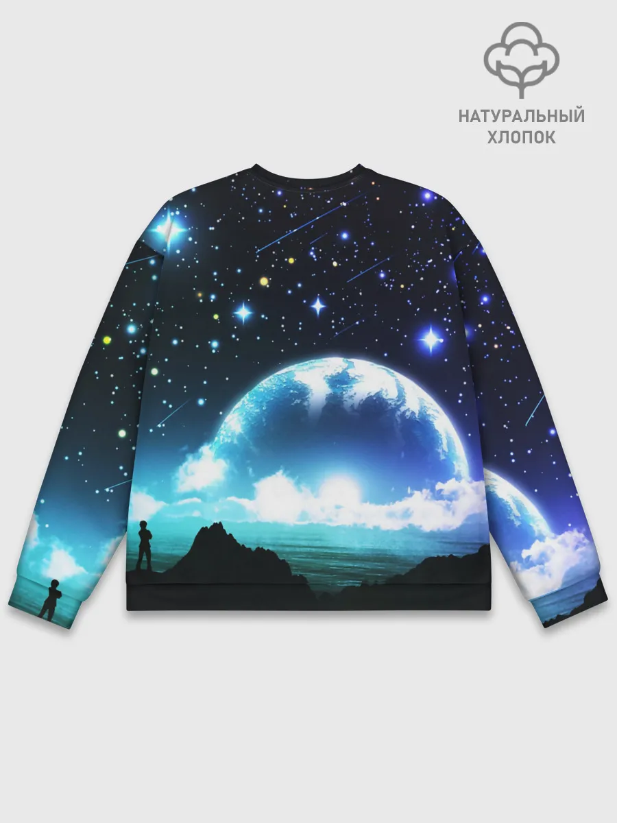 Мужской свитшот базовый / ЛУНА