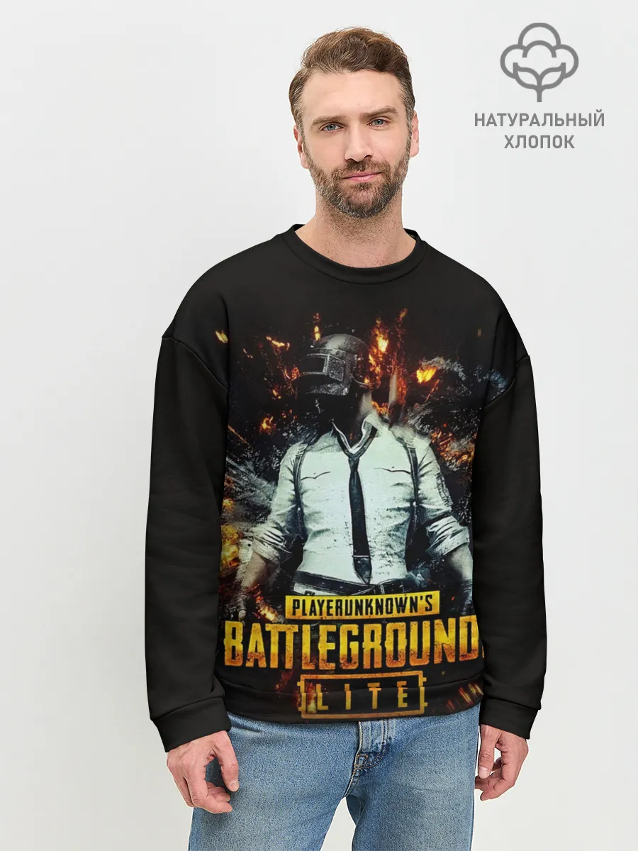 Мужской свитшот базовый / PUBG Lite