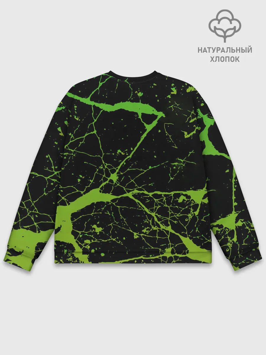 Мужской свитшот базовый / Брызги Красок